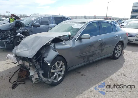 2005 Infiniti G35 z USA, uszkodzony, nr VIN JNKCV51E35M209219